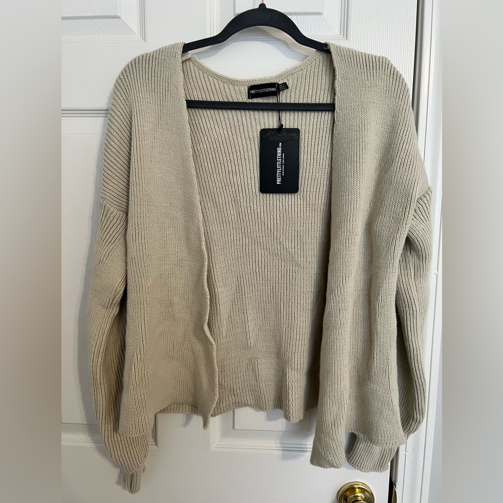 PrettyLittleThing Maternity Wrap Sweater